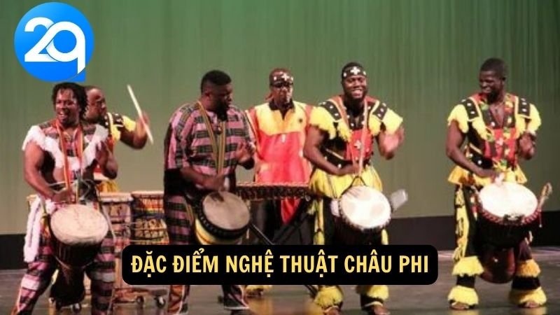 Nghệ thuật Châu Phi: Sắc màu và sức sống của di sản văn hóa tại 2q 3 Đặc điểm nghệ thuật châu Phi
